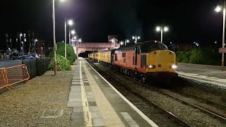 37607 Leaving StratforduponAvon with Test Train 1Q48 to Derby RTC 6 August 2024 [upl. by Edaj]