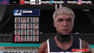 Drippy NBA2K24 FACE CREATION MariosMindset [upl. by Frodin]