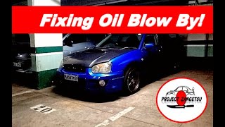 Blow By Oil FIX for my SUBARU Impreza WRX  Project Zangetsu [upl. by Gersham409]