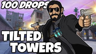 100 Drops  Tilted Towers [upl. by Yacano776]