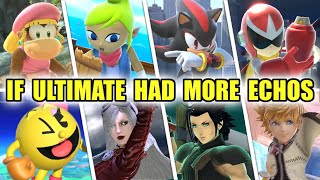 18 Echo Fighter Skins  1 Minute Mods Shorts Compilation  Super Smash Bros Ultimate [upl. by Kean]