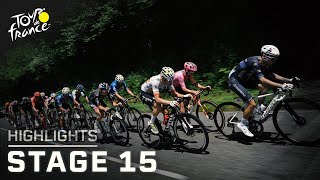 Tour de France 2024 Stage 15  EXTENDED HIGHLIGHTS  7142024  Cycling on NBC Sports [upl. by Mojgan537]