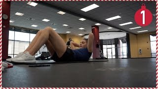 Megan Hits the Gym  Vlogmas Day 1 [upl. by Kilan]