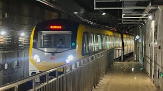 Full Journey Hangzhou China  Metro line 10 POV [upl. by Akemhs]