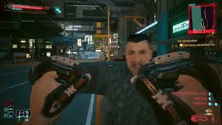 Cyberpunk 2077 Silverhand 20 random gameplay 5 [upl. by Rahcir]