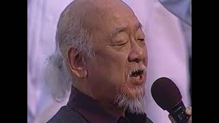 Aug 25 2001  Pat Morita  National Anthem at Lambeau Field [upl. by Mccoy]