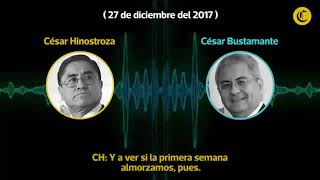 El contacto diplomático de César Hinostroza Audios  El Comercio  elcomerciope [upl. by Clere]