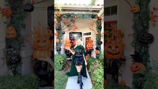 ENCHANTED FOREST PORCH  halloween fyp halloweendecor frontporch halloween2024 autumn fall [upl. by Fitting]