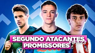 9 SEGUNDO ATACANTES MAIS PROMISSORES do FIFA 23  Promessas por Posição  Modo Carreira [upl. by Ilonka844]