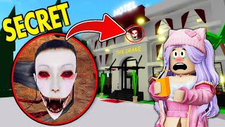 SCARY SECRET found in HOTEL UPDATE Brookhaven RP [upl. by Dorris905]