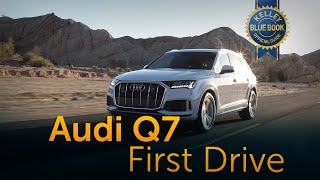 2020 Audi Q7  First Drive [upl. by Enyluqcaj547]