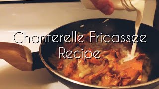 Chanterelle Fricassee Pasta Recipe  Cooking With Foraged Mushrooms [upl. by Ragde404]