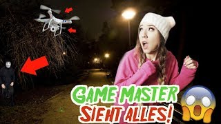 ÜBERWACHT GAME MASTER MICH mit einer DRONE im VERLASSENEN PARK [upl. by Candi207]