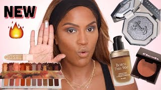 FULL FACE USING NEW SUMMER FAVORITES 2018 [upl. by Lillywhite]