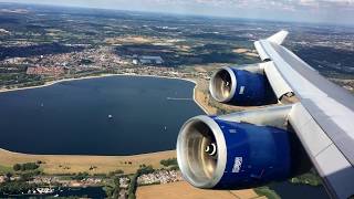 British Airways  747400  London Heathrow ✈ Phoenix AZ Sky Harbor  World Traveller Plus [upl. by Anrehs661]