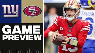 NFL Week 3 Thursday Night Football Giants at 49ers FULL GAME PREVIEW I CBS Sports [upl. by Kyd]