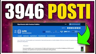 CONCORSO UFFICIO del PROCESSO 2024 BANDO per 3946 POSTI [upl. by Madonia678]