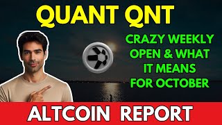 QNT The MOST important WEEKLY OPEN in OCTOBER  Quant qnt Price Prediction [upl. by Okeim]