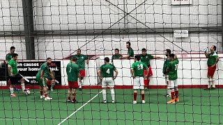 Beer Hunters vs Mexico FC Masters Nov 08 2024edmontonkoreafc master Indoor League [upl. by Eneleahs]