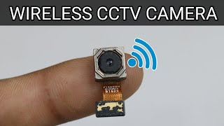 HOW TO MAKE WIRELESS CCTV CAMERA  AT HOME [upl. by Akinna]