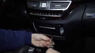 Mercedes Benz 2012 SClass W221 NAVIKS Video in Motion Install [upl. by Whitson]