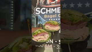 Wrap Sandwiches at Schmer Bagel Co  Best Bagels in Coral Springs 2024 VOTED [upl. by Ailedroc]