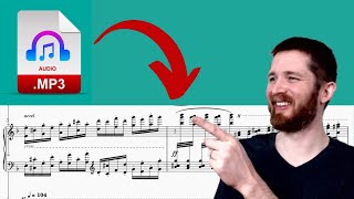 How to Instantly Convert an mp3 Audio File into Sheet Music for Free AnthemScore and MuseScore [upl. by Attezi762]