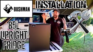 Bushmans 85L upright fridge canopy installation [upl. by Bravin494]