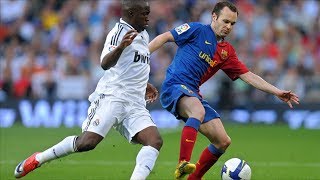 Andrés Iniesta vs Real Madrid A • Spanish League 20082009 • Doing Magic in Madrid • 26 • HD [upl. by Annahsor991]