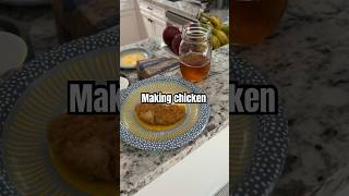 Making chicken 2 friedchicken food cookwithme yum [upl. by Shanna]