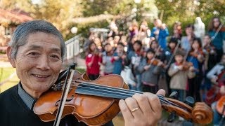 From Japan With Love  Suzuki violin teacher Yasuki Nakamura [upl. by Alekehs]