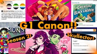 🎀💀MONSTER HIGH💀🎀 2024 NEWS❗️ G1 CANON LGBT Clawdeen x Toralei Season 2 G3 Jinafire amp MORE🍵🔥 [upl. by Duax149]