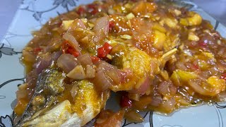 Resepi Ikan Siakap Masak Asam Jawa Ala Thai Rasa Pedas amp Masam Menggoda [upl. by Eldredge]