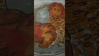 biriyani drawing biriyani comedy  sambar satham ventam thayir satham ventam  trending short [upl. by Adnak]