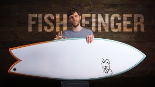 Perfect For Wave Pool Fish Finger Surfboard [upl. by Leahcimed275]