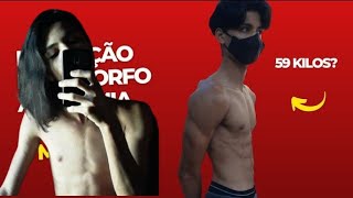 MEHOR EVOLUÇÃO ECTOMORFO 78 MESES DE ACADEMIA DE 51 KILOS ATÉ 59 [upl. by Aroda]