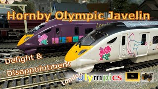 Hornby Olympic Javelin R2961 Limited Edition white Train set and is R1153 purple a downgrade [upl. by Ailecnarf]