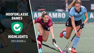 Highlights Hoofdklasse Dames  20212022  Speelronde 6 🌟 [upl. by Katina801]