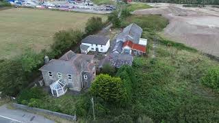 quick flight over a abandoned farm explore exploringcornwall [upl. by Glanti]