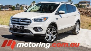 2017 Ford Escape Titanium Review [upl. by Nayrda]