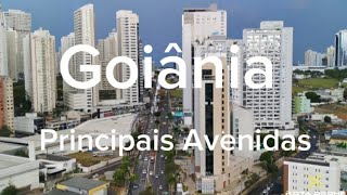 Goiânia Goiás  Vôo nas principais avenidas da cidade  PARTE 1 [upl. by Alegnave]