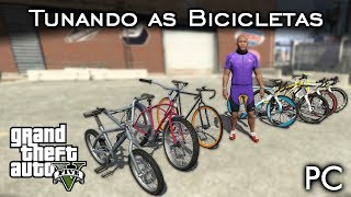 Tunando as Bikes D  GTA V  PC PTBR [upl. by Bolme]