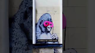 Banksy Unmasked banksy streetart arthistory guerrillaart artlyhaus shorts [upl. by Alohcin]