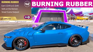 Daily Challenge  BURNING RUBBER  Earn 5 Drift  EDrift Skills at the Horizon Street Scene Outpost [upl. by Hort108]