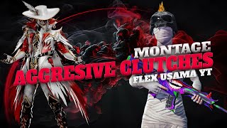 Aggressive Clutch Montage With Joker Xsuit  PUBG BGMI Game  Flex UsamaYT [upl. by Judith563]