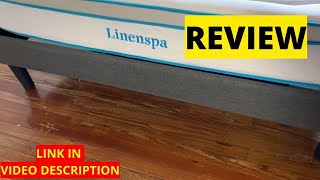 Linenspa 10 Inch Memory Foam and Innerspring Hybrid Medium Feel Queen Mattress Review [upl. by Lucian]