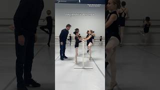 PT1 Ballet class w Slawomir🩰🦵🫣✨😂 ballet balletdancer dancer dance classicaldance [upl. by Cyrillus]