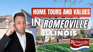 A Tour of All Price Points of Homes in ROMEOVILLE ILLINOIS [upl. by Yna550]