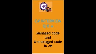 Difference between Managed code and Unmanaged code in C  shorts short shortvideo [upl. by Mauricio581]