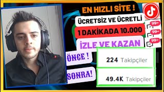 1 Dakikada 10000 Tiktok Takipçi Hilesi  Ücretsiz Bedava Tiktok Takipçi Hilesi [upl. by Avad114]